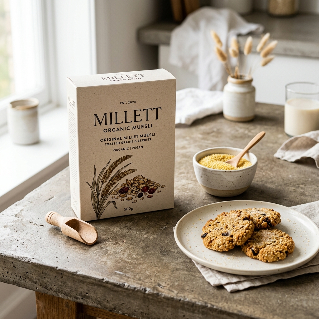 Modern Packaged Cereal and Millet Products